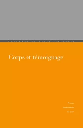 Corps et témoignage