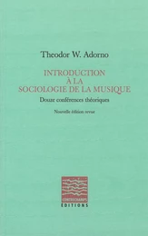 Introduction à la sociologie de la musique