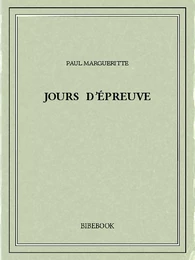 Jours d'épreuve