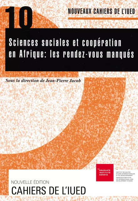 Sciences sociales et coopération en Afrique -  - Graduate Institute Publications