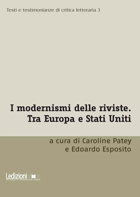 I modernismi delle riviste -  - Ledizioni