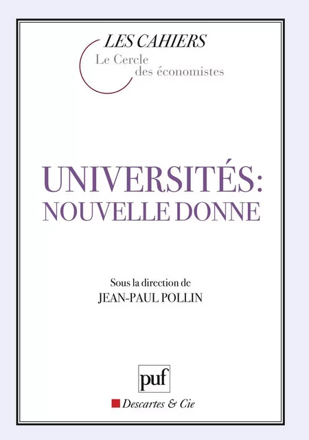 Universités : nouvelle donne - Jean-Paul Pollin - Humensis