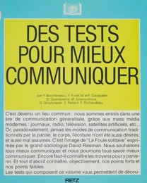 Des tests pour mieux communiquer