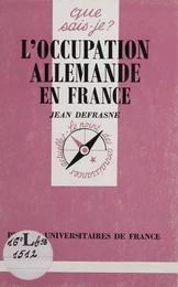 L'Occupation allemande