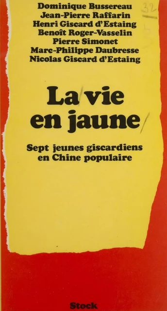 La Vie en jaune -  Collectif - Stock (réédition numérique FeniXX)