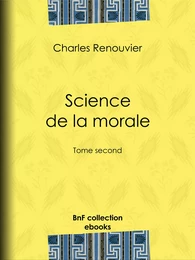 Science de la morale