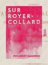 Sur Royer-Collard