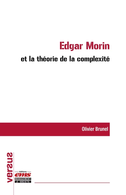 Edgar Morin et la théorie de la complexité - Olivier Brunel - Éditions EMS