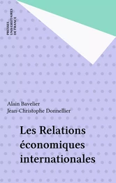 Les Relations économiques internationales