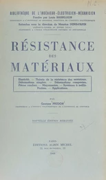 Résistance des matériaux