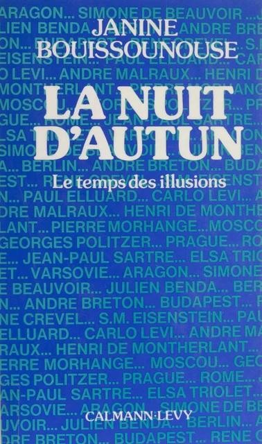 La nuit d'autun - Janine Bouissounouse - Calmann-Lévy (réédition numérique FeniXX)