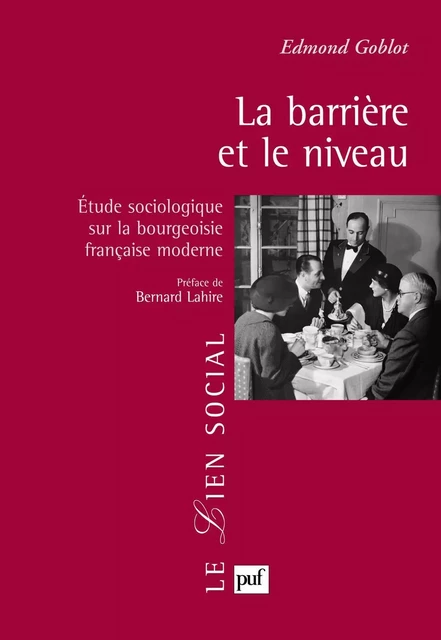 La barrière et le niveau - Edmond Goblot - Humensis