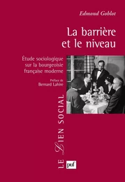 La barrière et le niveau