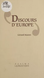 Discours d'Europe ou Souveraineté, citoyenneté et démocratie