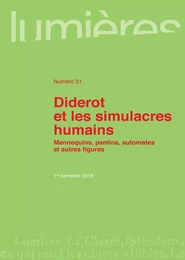 Diderot et les simulacres humains