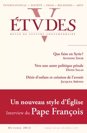 Etudes Octobre 2013