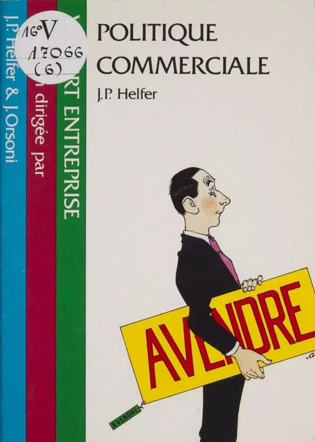 Politique commerciale - Jean-Pierre Helfer - Vuibert (réédition numérique FeniXX)