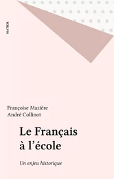 Le Français à l'école