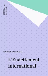 L'Endettement international