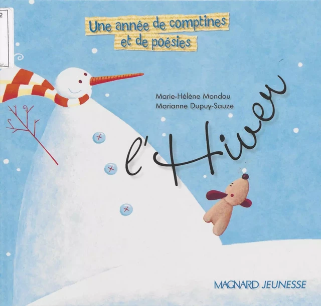 L'hiver - Marianne Dupuy-Sauze, Marie-Hélène Mondou - Magnard (réédition numérique FeniXX)