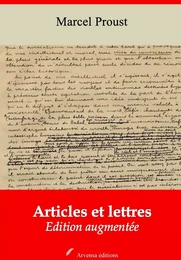 Articles et lettres – suivi d'annexes