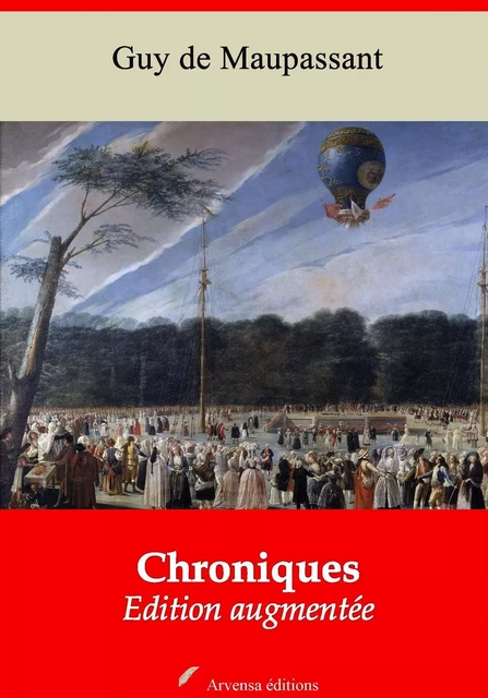 Chroniques – suivi d'annexes - Guy de Maupassant - Arvensa Editions