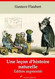 Une leçon d'histoire naturelle – suivi d'annexes