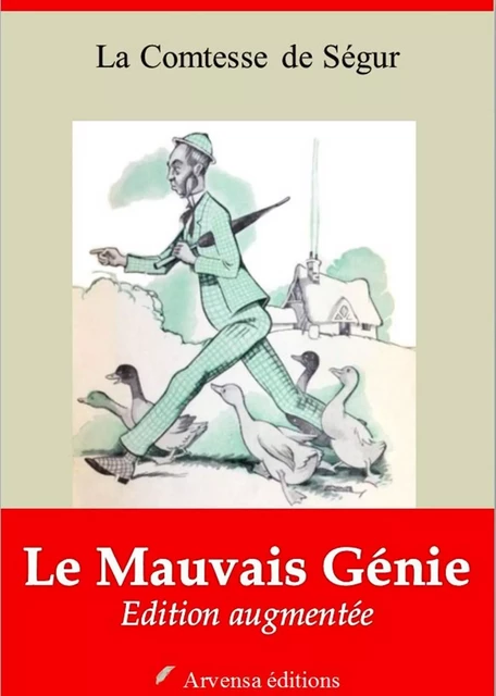 Le Mauvais Génie – suivi d'annexes - la Comtesse de Ségur - Arvensa Editions