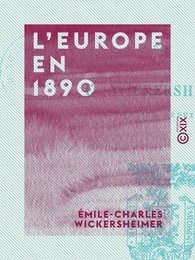 L'Europe en 1890