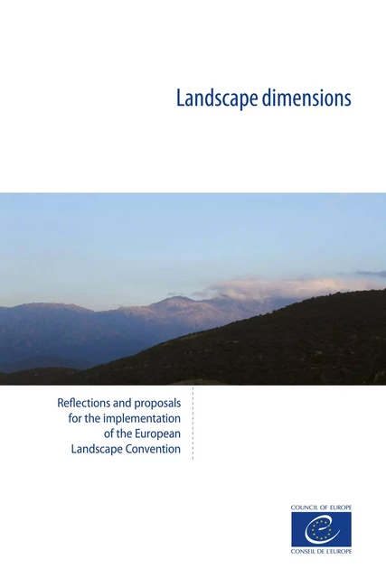 Landscape dimensions -  Collective - Council of Europe