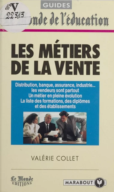 Les métiers de la vente - Valérie Collet - Marabout (réédition numérique FeniXX)