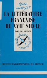 La littérature française du XVIIe siècle