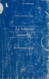 La Religion naturelle