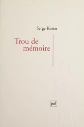 Trou de mémoire