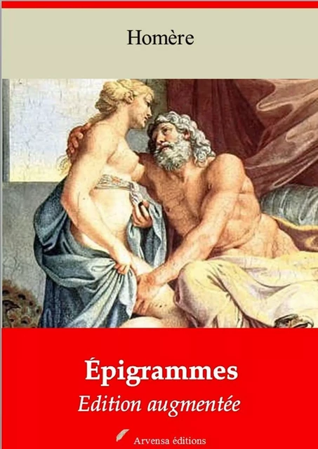 Épigramme – suivi d'annexes - Homère Homère - Arvensa Editions