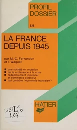 La France depuis 1945