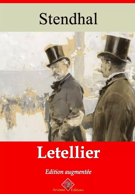 Letellier – suivi d'annexes - Stendhal Stendhal - Arvensa Editions