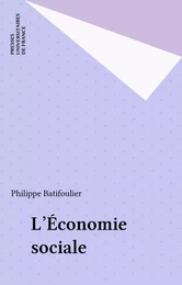 L'Économie sociale