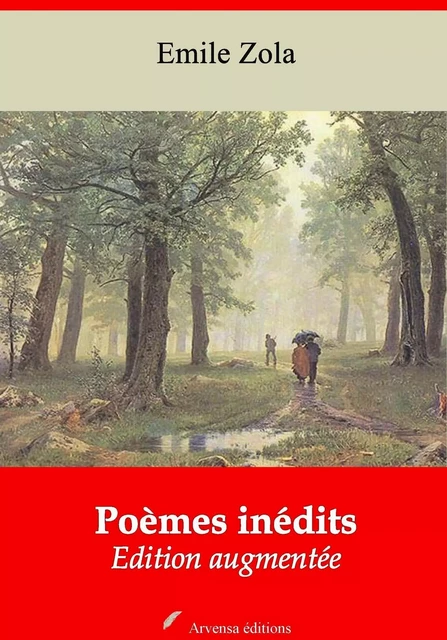 Poèmes inédits – suivi d'annexes - Emile Zola - Arvensa Editions