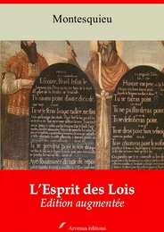 De l’esprit des lois – suivi d'annexes