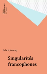 Singularités francophones