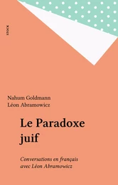 Le Paradoxe juif