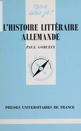 L'Histoire littéraire allemande