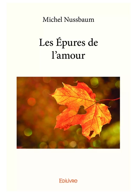 Les Épures de l'amour - Michel Nussbaum - Editions Edilivre