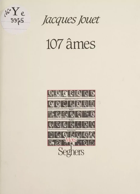 107 âmes - Jacques Jouet - Seghers (réédition numérique FeniXX)