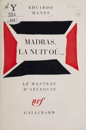 Madras, la nuit où...