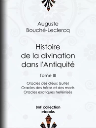 Histoire de la divination dans l'Antiquité