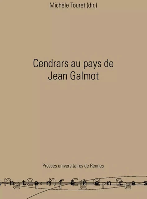 Cendrars au pays de Jean Galmot -  - Presses universitaires de Rennes