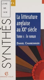 La littérature anglaise au XXe siècle (1)