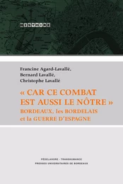 "Car ce combat est aussi le nôtre"